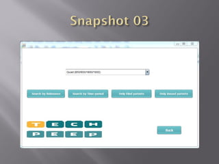 Patent search from product specification final
