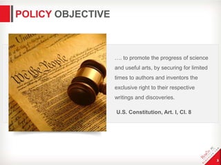 Patent strategy in the modern economy | PPTX