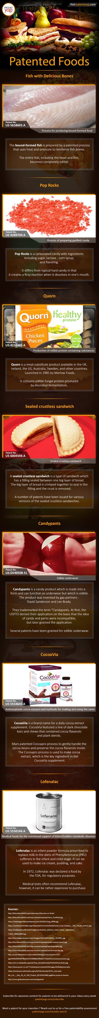  Top 7 Patented Foods