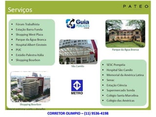 CORRETOR OLIMPIO – (11) 9536-4198
 