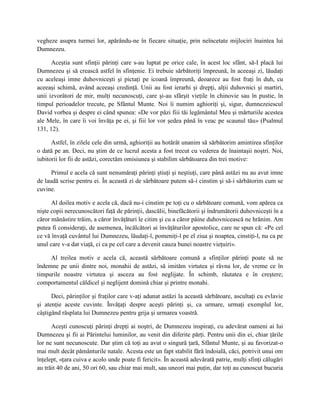 vegheze asupra turmei lor, apărându-ne în fiecare situaţie, prin neîncetate mijlociri înaintea lui
Dumnezeu.

      Aceştia sunt sfinţii părinţi care s-au luptat pe orice cale, în acest loc sfânt, să-I placă lui
Dumnezeu şi să crească astfel în sfinţenie. Ei trebuie sărbătoriţi împreună, în aceeaşi zi, lăudaţi
cu aceleaşi imne duhovniceşti şi pictaţi pe icoană împreună, deoarece au fost fraţi în duh, cu
aceeaşi schimă, având aceeaşi credinţă. Unii au fost ierarhi şi drepţi, alţii duhovnici şi martiri,
unii izvorâtori de mir, mulţi necunoscuţi, care şi-au sfârşit vieţile în chinovie sau în pustie, în
timpul perioadelor trecute, pe Sfântul Munte. Noi îi numim aghioriţi şi, sigur, dumnezeiescul
David vorbea şi despre ei când spunea: «De vor păzi fiii tăi legământul Meu şi mărturiile acestea
ale Mele, în care îi voi învăţa pe ei, şi fiii lor vor şedea până în veac pe scaunul tău» (Psalmul
131, 12).

      Astfel, în zilele cele din urmă, aghioriţii au hotărât unanim să sărbătorim amintirea sfinţilor
o dată pe an. Deci, nu ştim de ce lucrul acesta a fost trecut cu vederea de înaintaşii noştri. Noi,
iubitorii lor fii de astăzi, corectăm omisiunea şi stabilim sărbătoarea din trei motive:

      Primul e acela că sunt nenumăraţi părinţi ştiuţi şi neştiuţi, care până astăzi nu au avut imne
de laudă scrise pentru ei. În această zi de sărbătoare putem să-i cinstim şi să-i sărbătorim cum se
cuvine.

      Al doilea motiv e acela că, dacă nu-i cinstim pe toţi cu o sărbătoare comună, vom apărea ca
nişte copii nerecunoscători faţă de părinţii, dascălii, binefăcătorii şi îndrumătorii duhovniceşti în a
căror mănăstire trăim, a căror învăţături le citim şi cu a căror pâine duhovnicească ne hrănim. Am
putea fi consideraţi, de asemenea, încălcători ai învăţăturilor apostolice, care ne spun că: «Pe cel
ce vă învaţă cuvântul lui Dumnezeu, lăudaţi-l, pomeniţi-l pe el ziua şi noaptea, cinstiţi-l, nu ca pe
unul care v-a dat viaţă, ci ca pe cel care a devenit cauza bunei noastre vieţuiri».

     Al treilea motiv e acela că, această sărbătoare comună a sfinţilor părinţi poate să ne
îndemne pe unii dintre noi, monahii de astăzi, să imităm virtutea şi râvna lor, de vreme ce în
timpurile noastre virtutea şi asceza au fost neglijate. În schimb, răutatea e în creştere;
comportamentul căldicel şi neglijent domină chiar şi printre monahi.

      Deci, părinţilor şi fraţilor care v-aţi adunat astăzi la această sărbătoare, ascultaţi cu evlavie
şi atenţie aceste cuvinte. Învăţaţi despre aceşti părinţi şi, ca urmare, urmaţi exemplul lor,
câştigând răsplata lui Dumnezeu pentru grija şi urmarea voastră.

      Aceşti cunoscuţi părinţi drepţi ai noştri, de Dumnezeu inspiraţi, cu adevărat oameni ai lui
Dumnezeu şi fii ai Părintelui luminilor, au venit din diferite părţi. Pentru unii din ei, chiar ţările
lor ne sunt necunoscute. Dar ştim că toţi au avut o singură ţară, Sfântul Munte, şi au favorizat-o
mai mult decât pământurile natale. Acesta este un fapt stabilit fără îndoială, căci, potrivit unui om
înţelept, «ţara cuiva e acolo unde poate fi fericit». În această adevărată patrie, mulţi sfinţi călugări
au trăit 40 de ani, 50 ori 60, sau chiar mai mult, sau uneori mai puţin, dar toţi au cunoscut bucuria
 