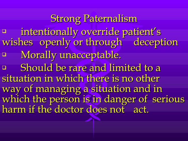 Paternalism