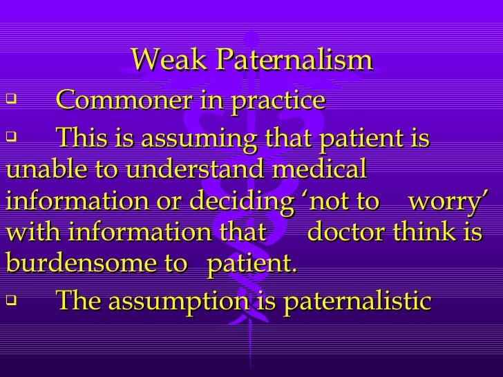 Paternalism