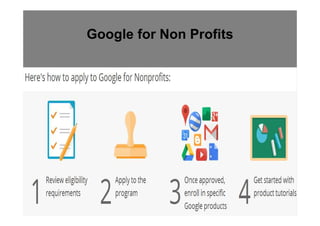 Google for Non Profits




          .
 