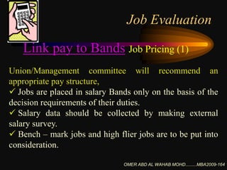 Responsibility is reflected and measured by the Decision making requirements of the job.