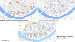 Northern Section: Government-Owned Properties Northern Section: Vacant Properties
Northern Section: Vacant and
Government-Owned
Source: NJ DEP GIS
 