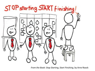 From the Book: Stop Starting, Start Finishing, by Arne Roock
 