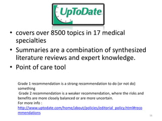 12Professional Societies and Associations are great sources of information 