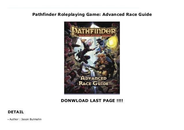 3. Pathfinder Roleplaying Game: Advanced Race Guide - Google Books - wide 6