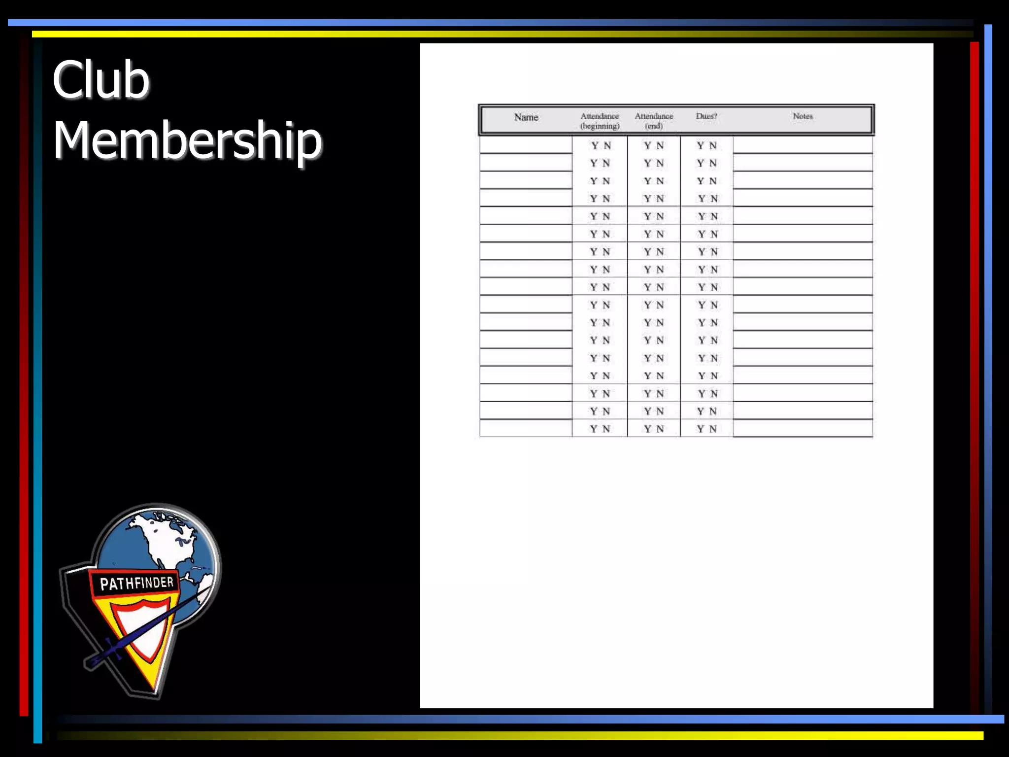Club
Membership
 