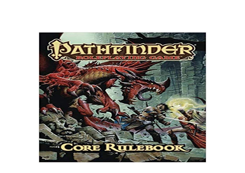 BOOK_TEXTBOOK LIBRARY Pathfinder Roleplaying Game Core Rulebook 'Full