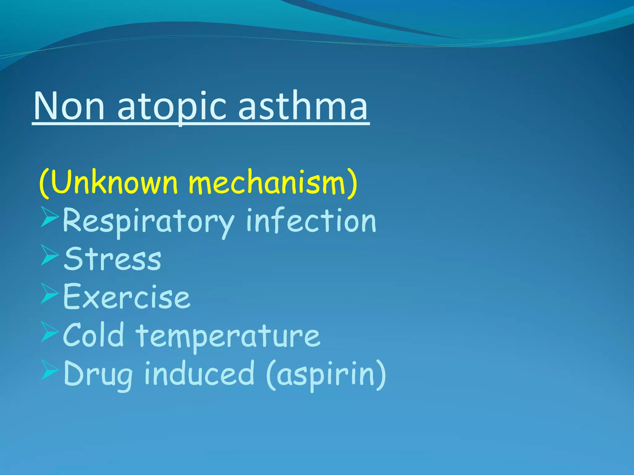 Pathogenesis of bronchial asthma | PPT