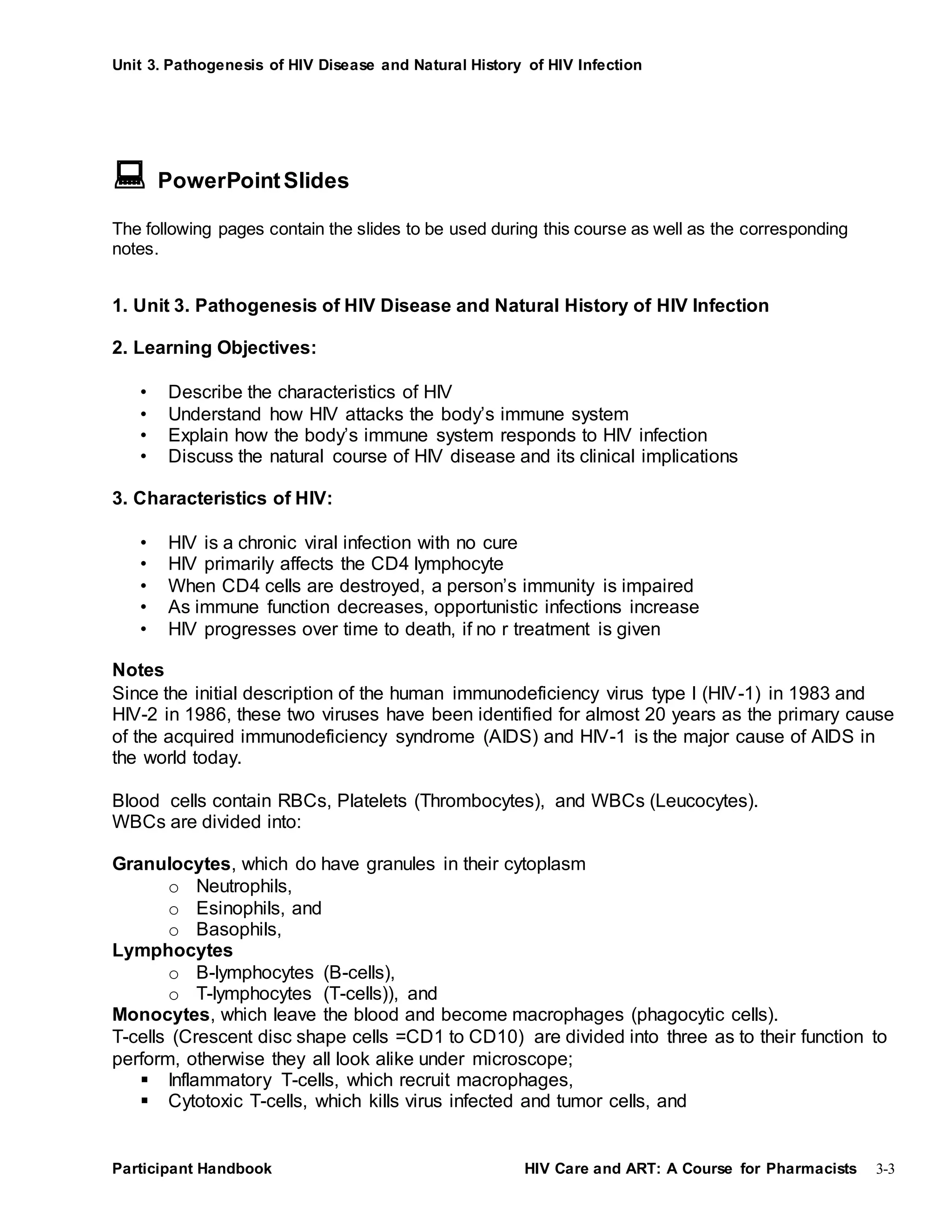 Pathogenesis of HIV Disease - PH.docx