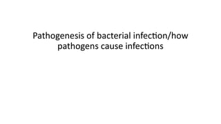 Comprehensive Overview of Bacterial Infection Pathogenesis and Disease ...