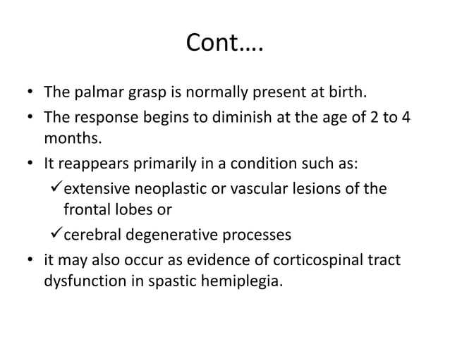 Pathologic Reflexes, Monofilament Tests & Meningeal Signs.pptx | Death ...