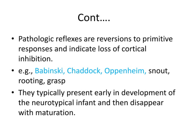 Pathologic Reflexes, Monofilament Tests & Meningeal Signs.pptx | Death ...