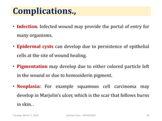 Infected Incision Example Red PATHOLOGY - lecture - Healing & Repair.pdf