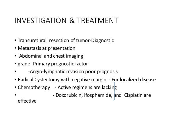 Pathology ca bladder