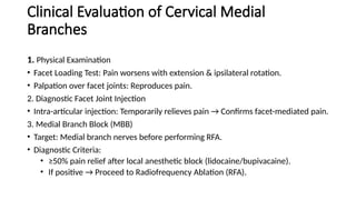 Mbb Rfa PATHOLOGY AND INTERVENTION OF THE NECK.pptx