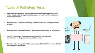 Pathological Test Pattern Pathology: Understanding Diseases on a Microscopic Level | Atulaya ...