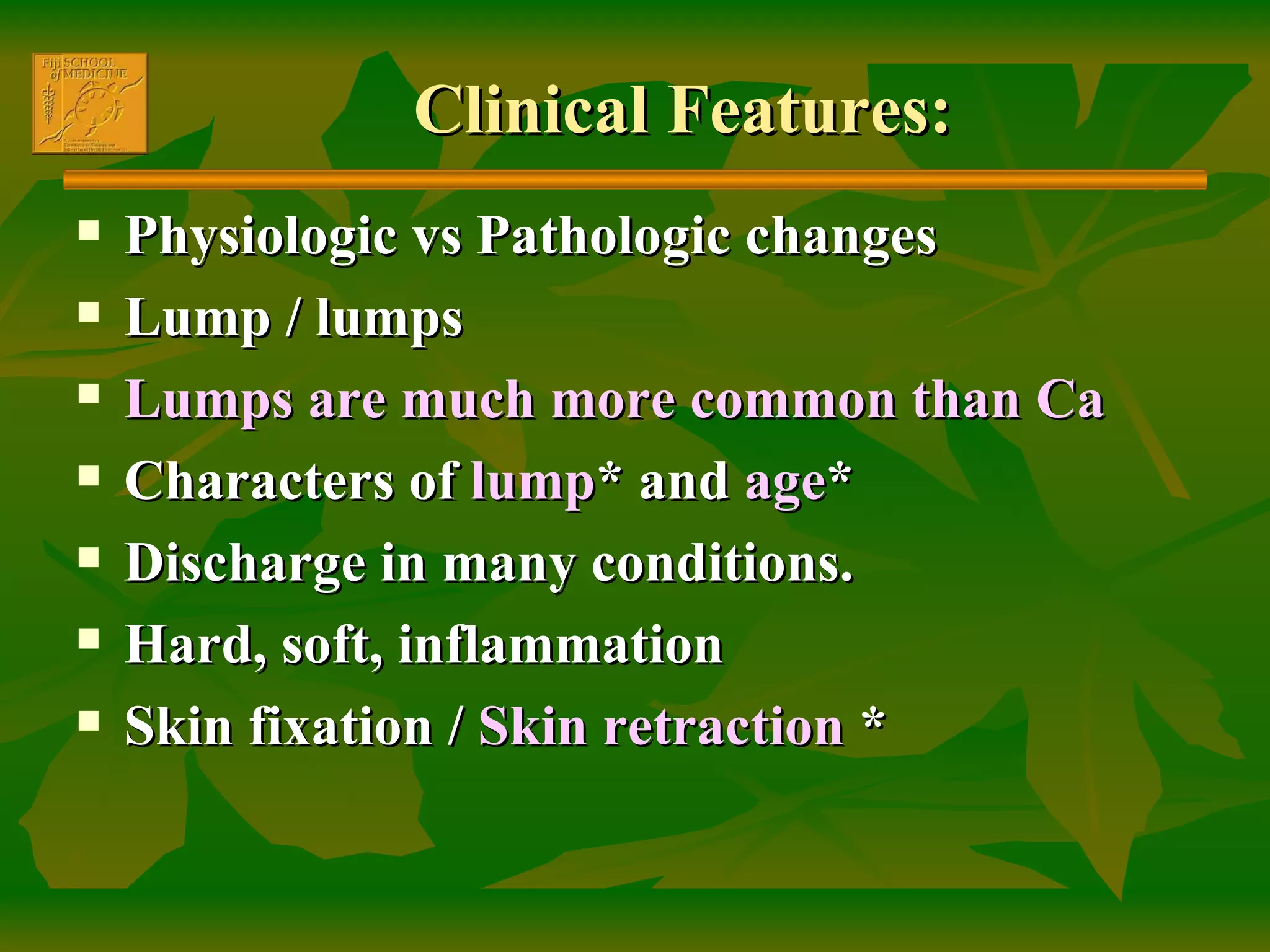 Pathology+of+breast+carcinoma+fsm.ac.fj
