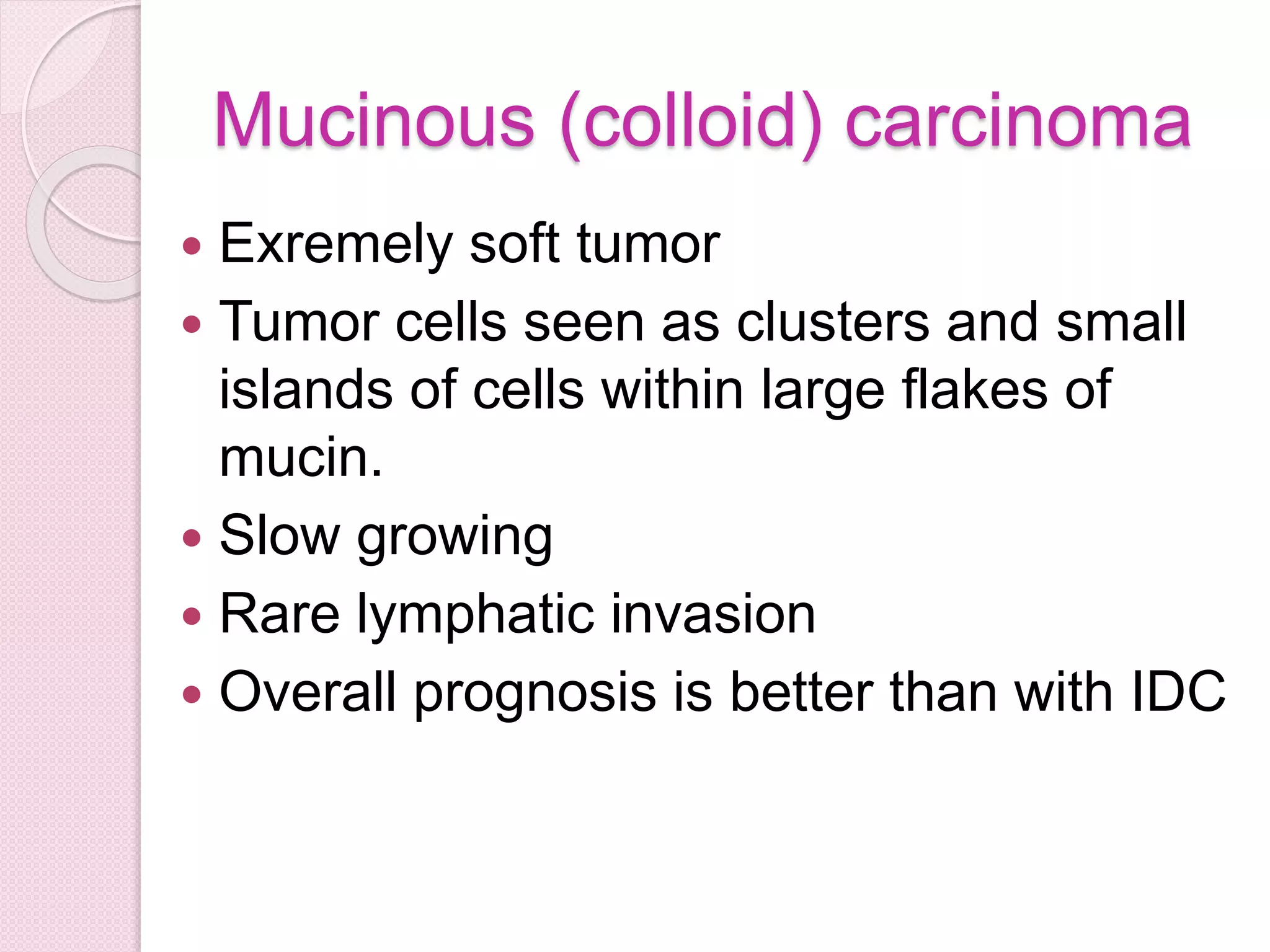 Pathology of carcinoma breast | PPTX