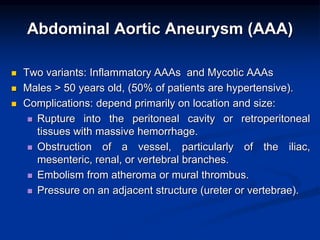 Pathology of cardiovascular system | PPT