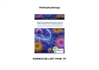 Pathophysiology
DONWLOAD LAST PAGE !!!!
Pathophysiology Get Now https://goodreadsb.blogspot.com/?book=080361571X
 