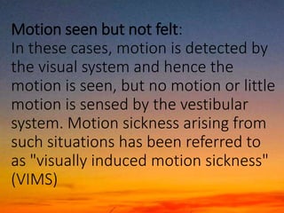 PATHOPHYSIOLOGY-MOTION SICKNESS.pptx