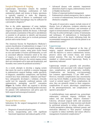 Diagnosis & Management of Endometriosis: pathophysilogy to practice | PDF