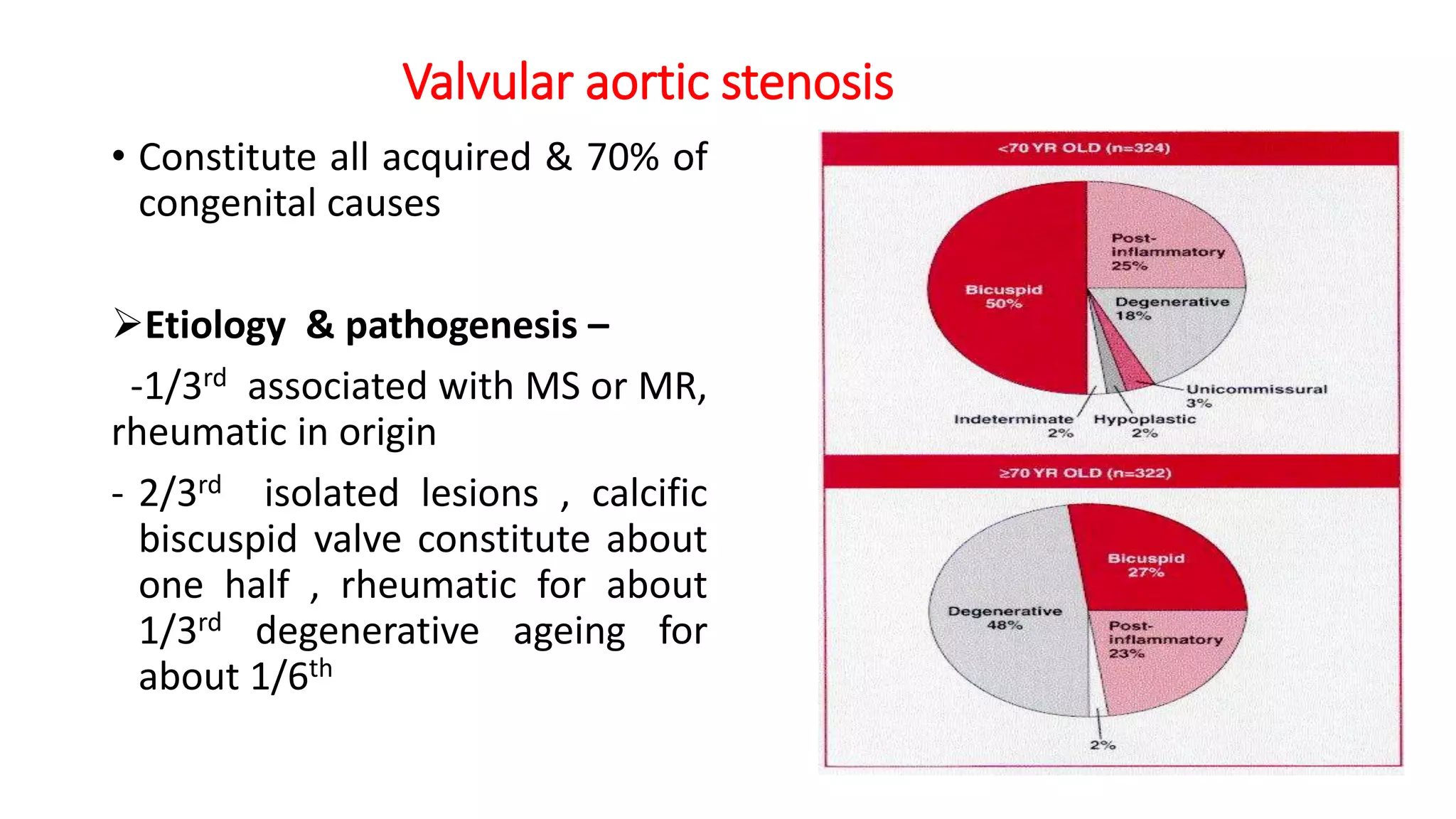 Calcific Ms Pathophysiology aortic valve disease | PPTX