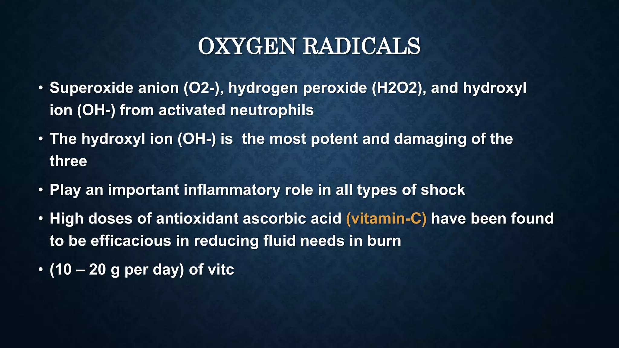 Pathophysiology and complications of burn | PPTX