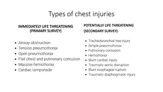 PATHOPHYSIOLOGY MAJOR OF CHEST INJURIES.pptx