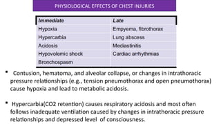 PATHOPHYSIOLOGY MAJOR OF CHEST INJURIES.pptx