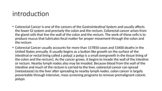 Pathophysiology of colorectal cancer.pptx