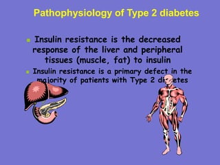 Pathophysiology of diabetes final 2 | PPTX