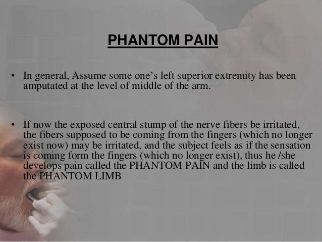 Pathophysiology of pain