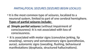 Smacking Sign Comprehensive Overview of Seizure Disorders: Pathophysiology, Diagnosis ...