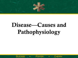 Disease—Causes and
  Pathophysiology
 