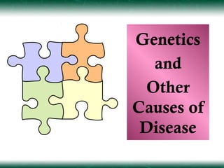 Genetics
  and
 Other
Causes of
 Disease
 