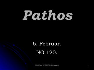 Pathos 6. Februar. NO 120 . 