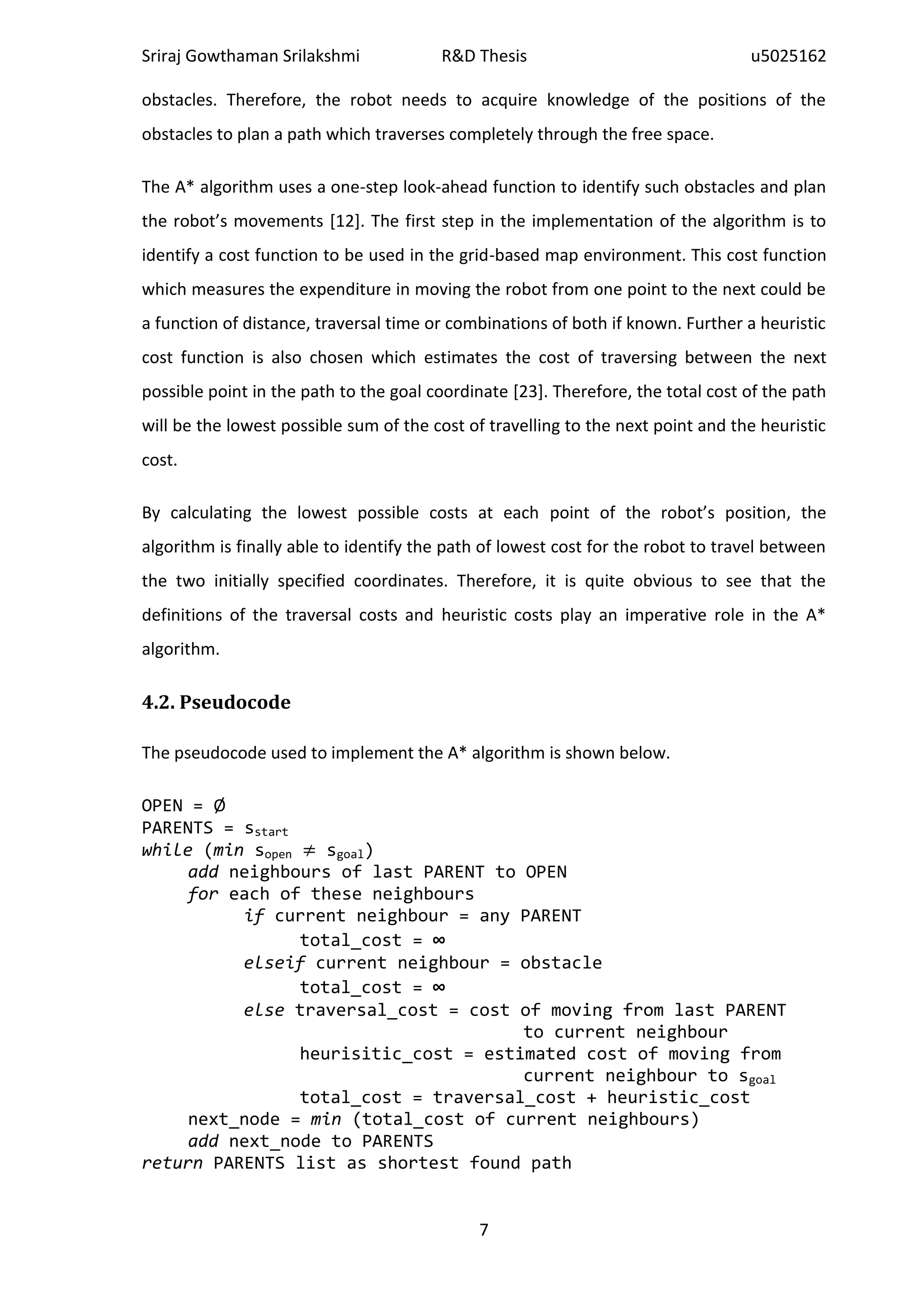 Path Planning for Mobile Robots | PDF