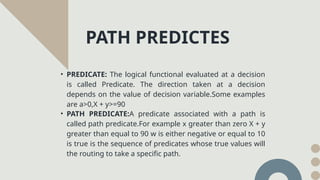 Path Predicatessoftware Testing Path testing instructions decisions junctions | PPTX