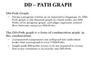 DD – PATH GRAPH
 
