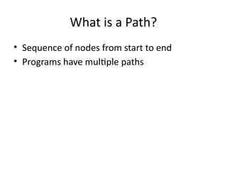 Comprehensive Guide to Path Testing Using Regular Expressions and Path ...
