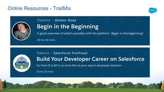 Online Resources - TrailMix
 