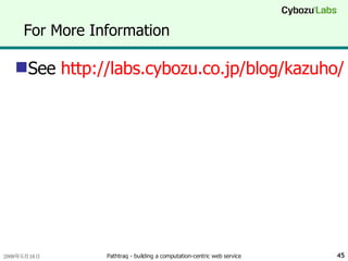 For More Information See  http://labs.cybozu.co.jp/blog/kazuho/ 