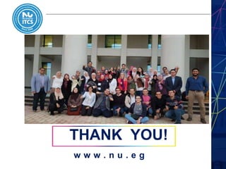 THANK YOU!
w w w . n u . e g
 