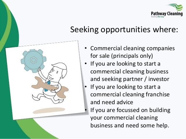 Pathway Cleaning: Selling Your Cleaning Business