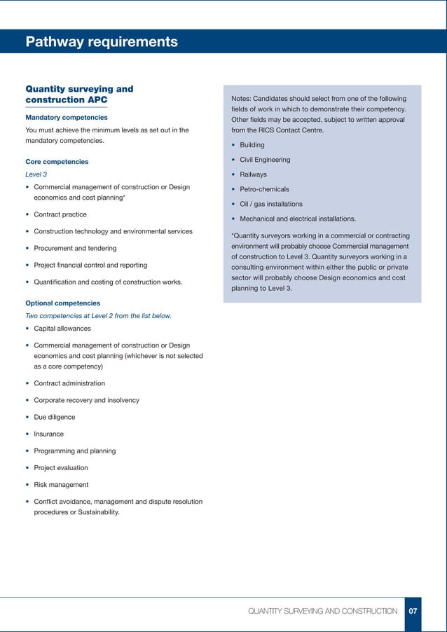 Pathway guide quantity_surveying_construction_dwl_pt | PDF | Civil ...